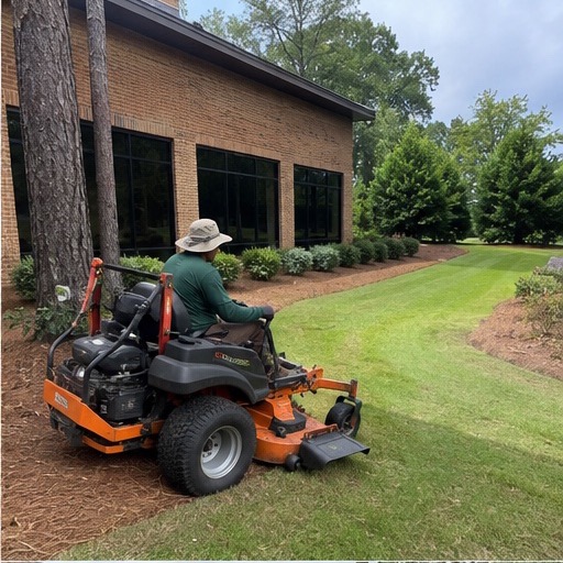 Six-stage commercial landscaping visit, step 3