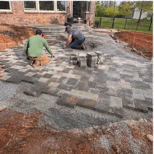 Six-stage outdoor-living project, step 4