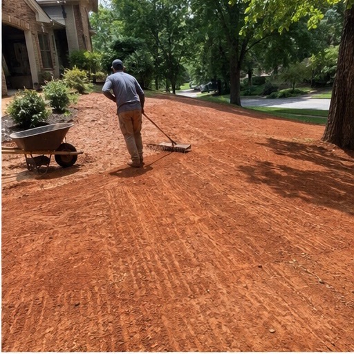 Six-stage sod and grading project, step 3